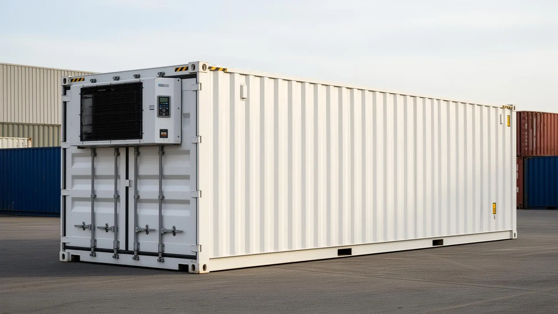40ft Reefer · ~300 sq ft usable real photo