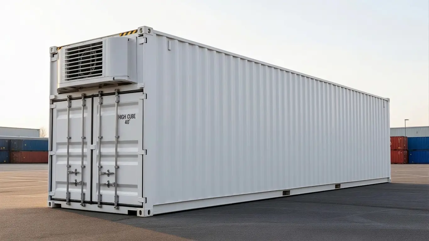 40ft HC Reefer · taller payload real photo