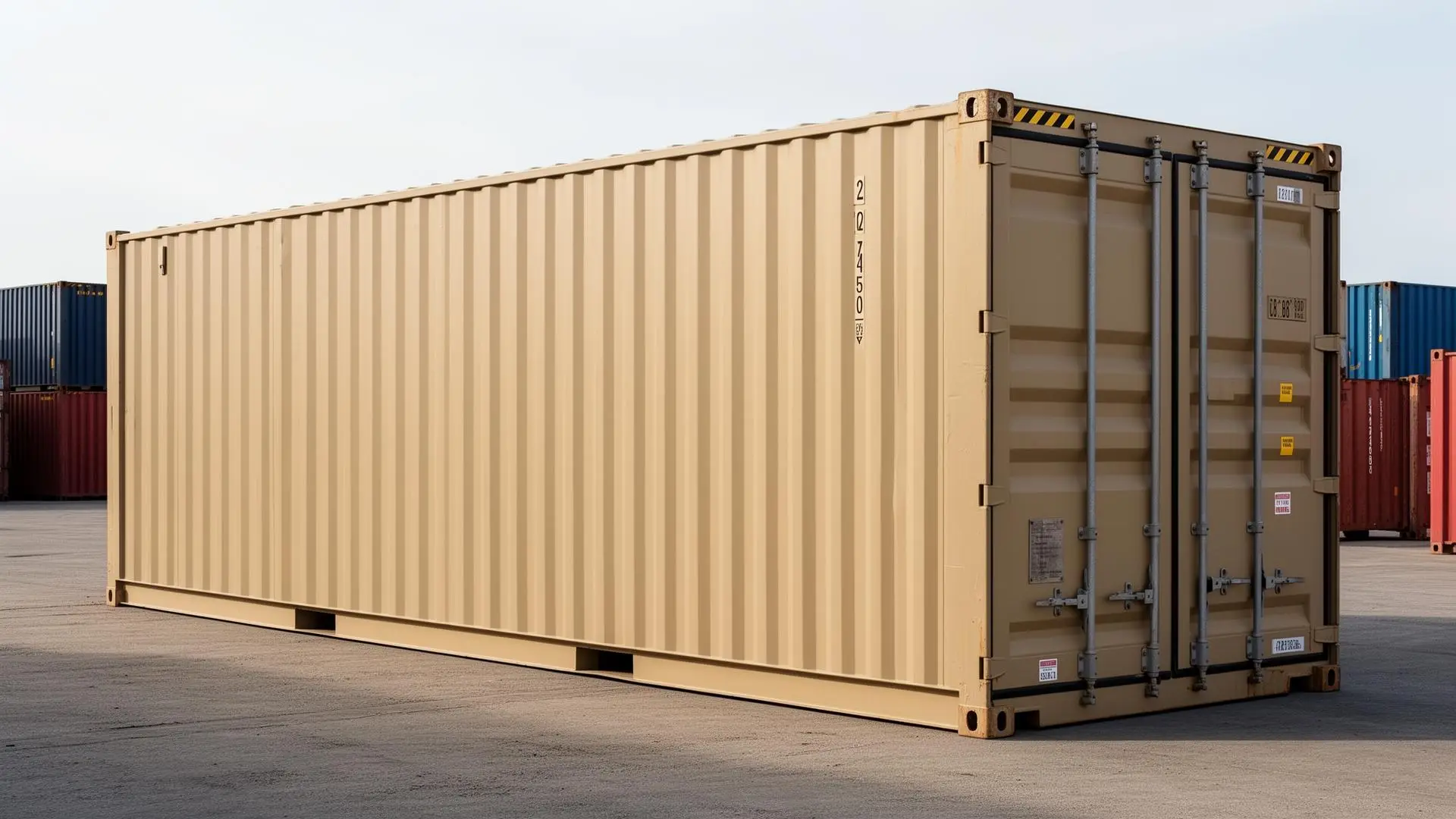 20ft Shipping Container for Sale real photo