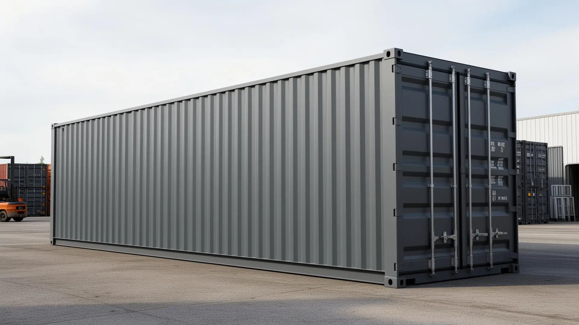 40ft High Cube Container for Sale real photo
